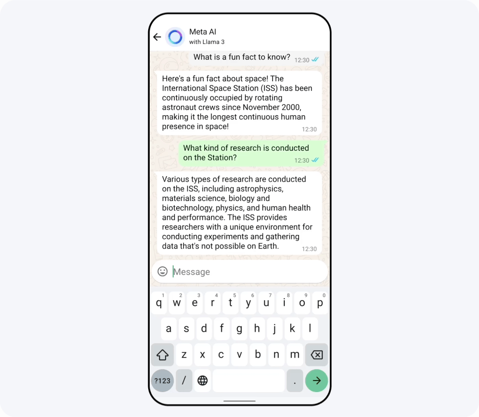 meta ai whatsapp images